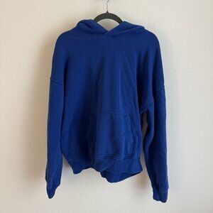 Medium Abercrombie Oversized Sunday Hoodie in Electric Blue